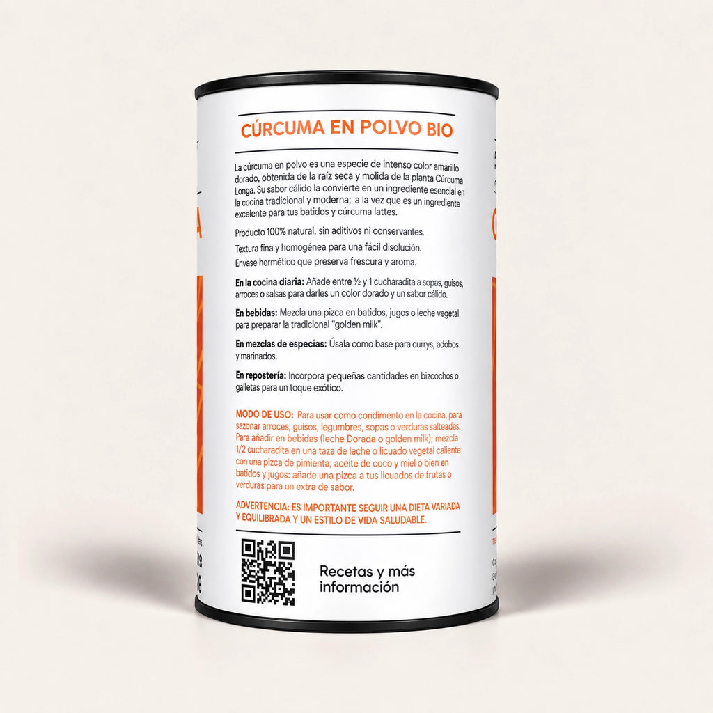 Cúrcuma BIO en polvo
