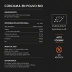 Cúrcuma BIO en polvo