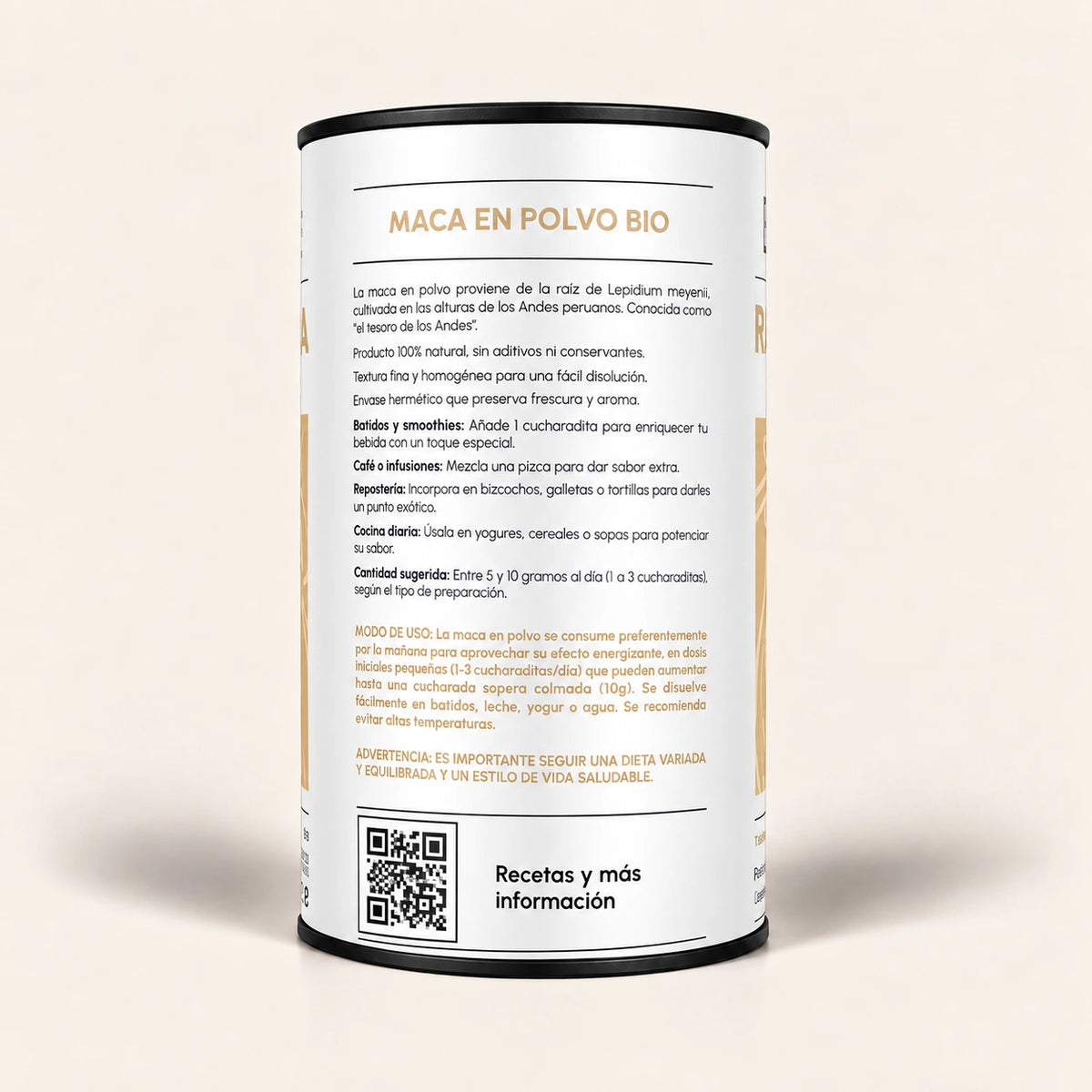 Raíz de Maca BIO en polvo